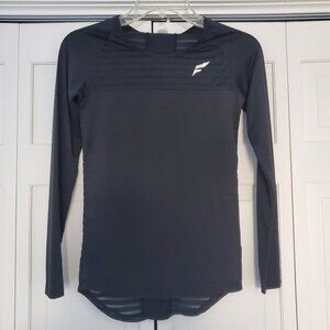 flag nor fail Women's Long Sleeve Black Performance Top